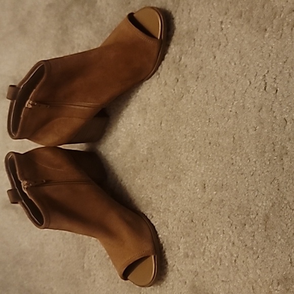 Aldo Ankle Boots Brown Suede - Picture 3 of 9